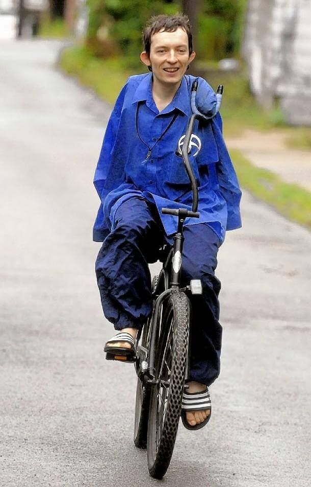 残疾不会阻止您骑自行车！