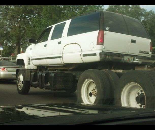 奇怪的汽车改装