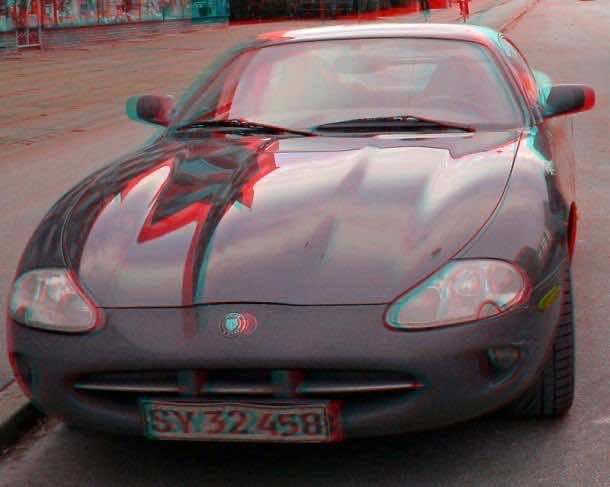 黑色Jaguar-3D_image-anaglyph