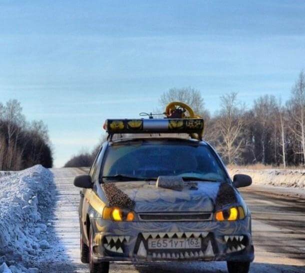 疯狂的汽车改装