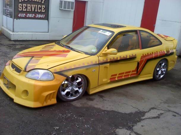 疯狂的汽车改装