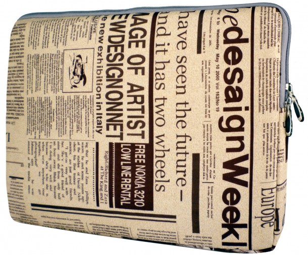 9.报纸笔记本电脑套筒