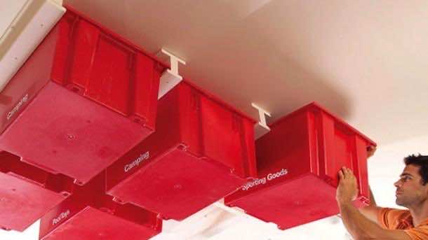 FamilyHandyman-Diy-diy-garage天花板存储系统