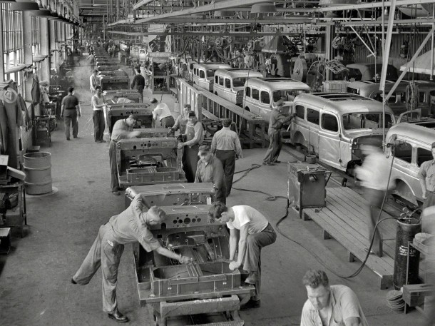 高清汽车工厂壁纸2