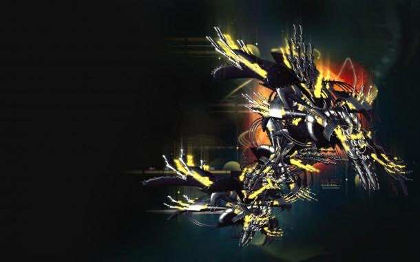 机器人壁纸和背景