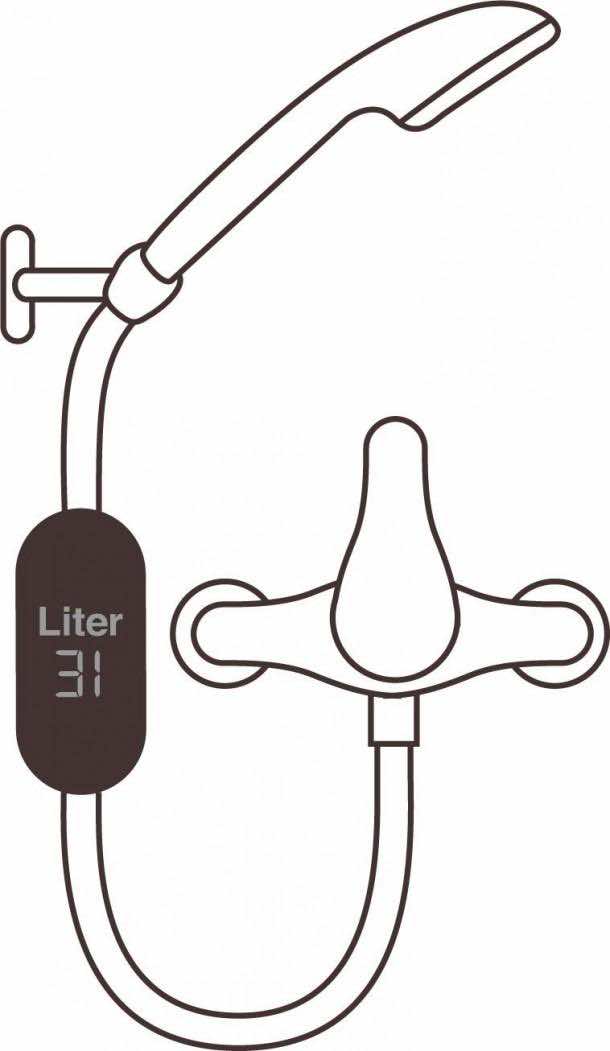 负责任的淋浴 -  Amphiro A1 3