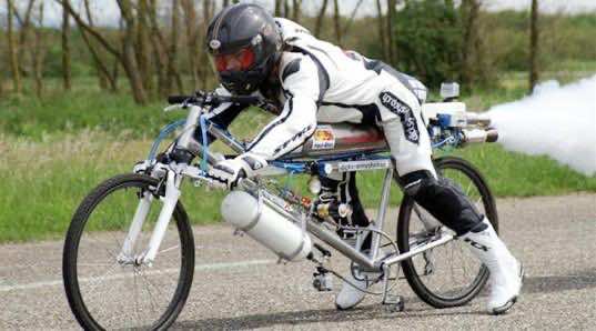 弗朗索瓦Gissy火箭动力自行车