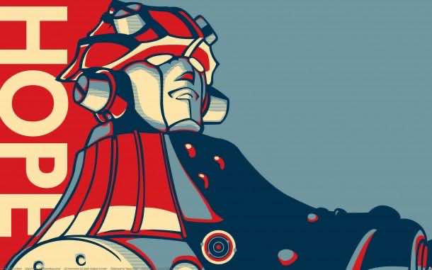 复古机器人壁纸3