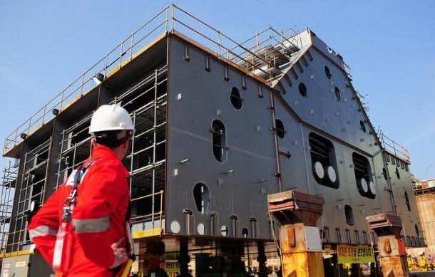 壳牌正在建造世界上最大的船