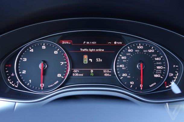 奥迪交通信号灯辅助5