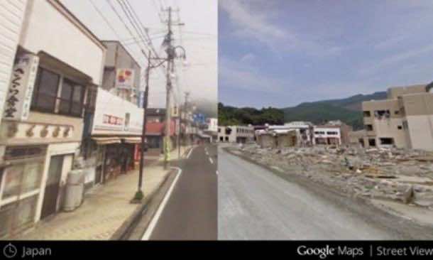 Google Maps Time Travel