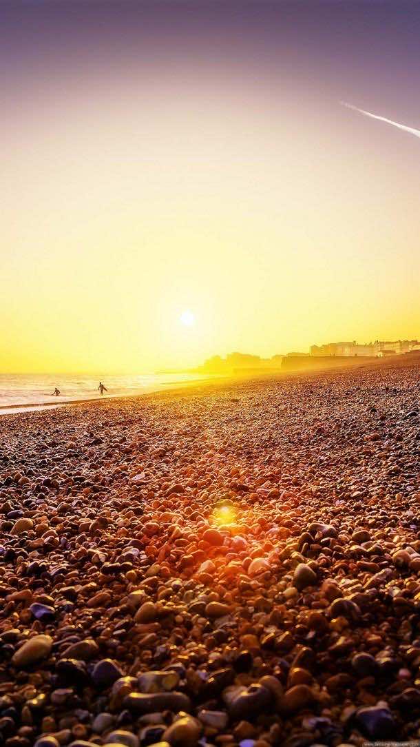 三星高清壁纸海滩