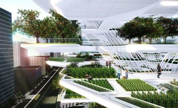 Aprilli设计工作室-城市天空农场