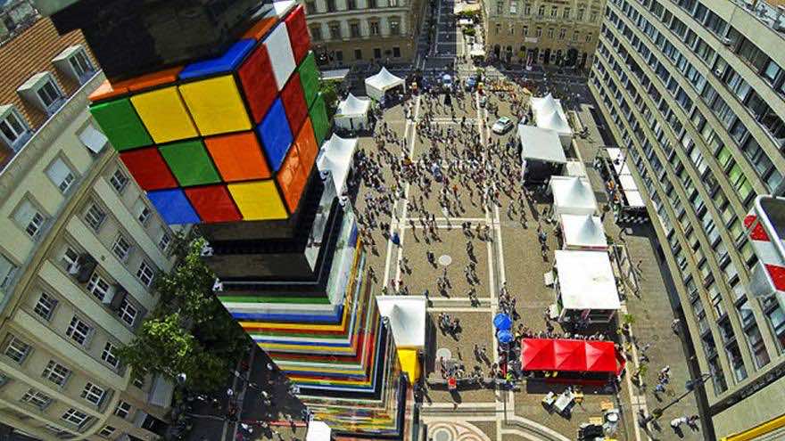 LegoTwoer-RubiksCube