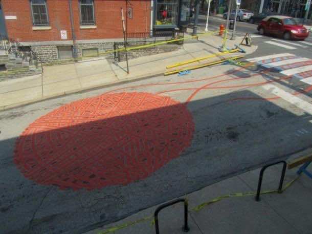 15.美国费城的纱线人行横道