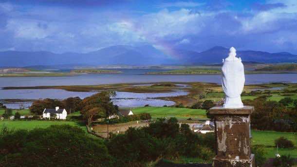 圣派翠克的雕像,梅奥,爱尔兰