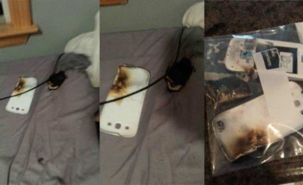 手机充电器爆炸