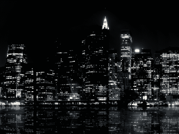 黑色和白色的墙纸