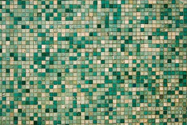 绿色小马赛克