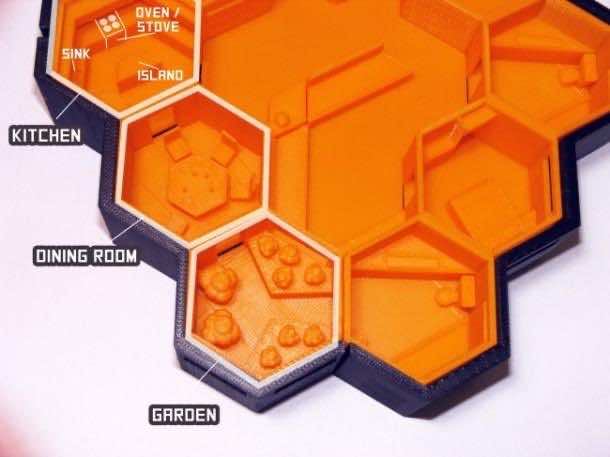 火星4的六边形住宅