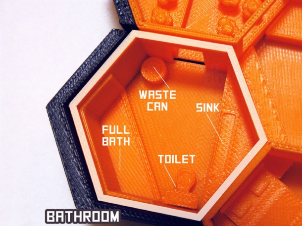 火星7号的六边形住宅