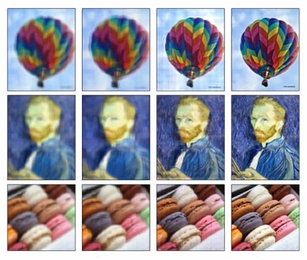 视觉显示通过计算纠正视觉