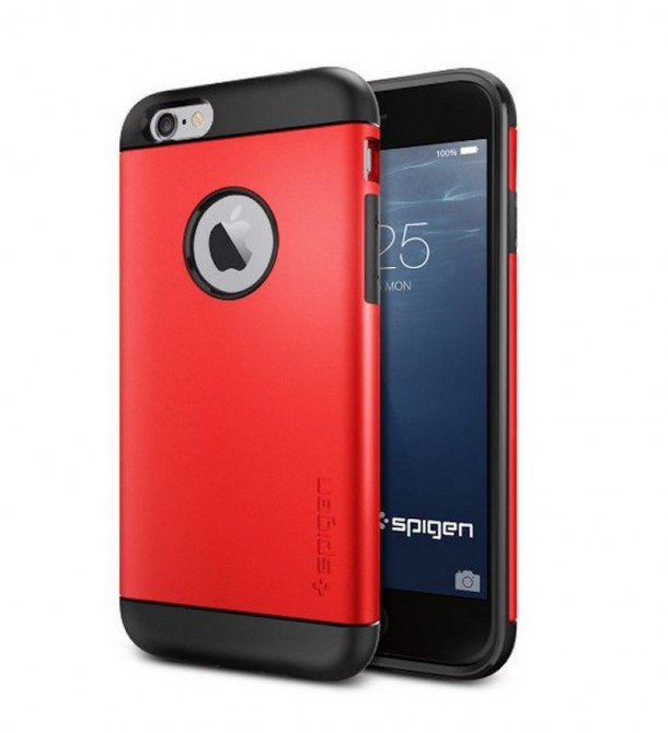 6. iPhone 6的Spigen Slim Armor盒
