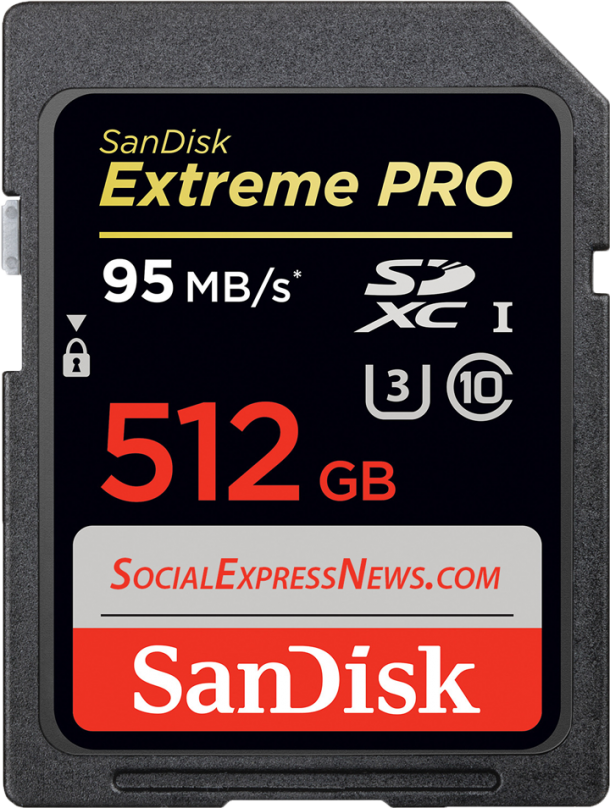 世界上最大的SD卡由SanDisk公司生产，售价800美元，容量512 GB6