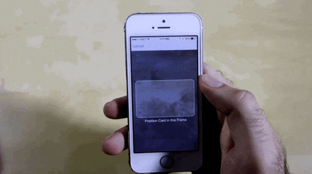 1.在Safari中扫描信用卡