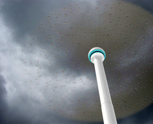 空气伞-雨伞设计的新方法