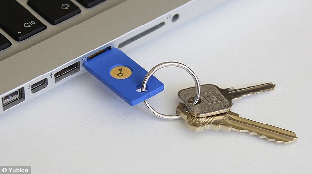 谷歌安全密钥-加强安全