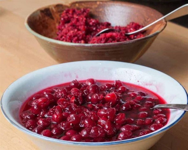 1.蔓越莓酱和鸡尾酒