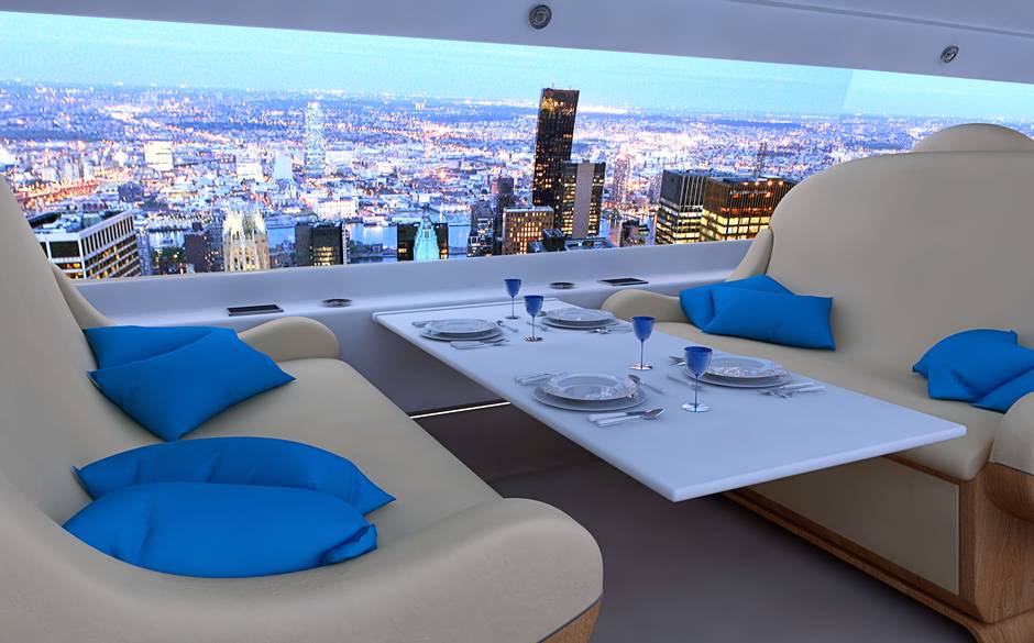 10年后，没有窗户的飞机