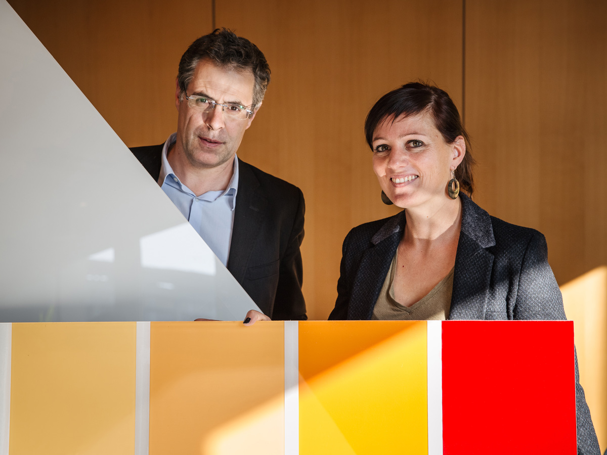 CSEM彩色太阳能电池板-五彩缤纷的绿色未来