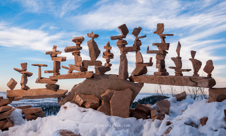 重力胶 -  Michael Grab Rock Balancing Art8