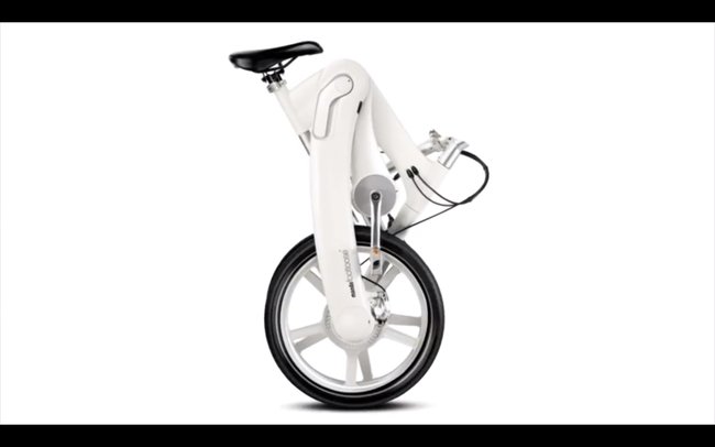 不可能的电动自行车也是可折叠的