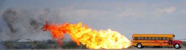 学生,学校Bus2喷气动力