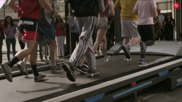 10人同时使用的跑步机