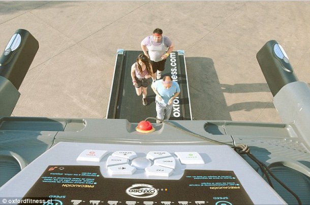 10人同时使用的跑步机