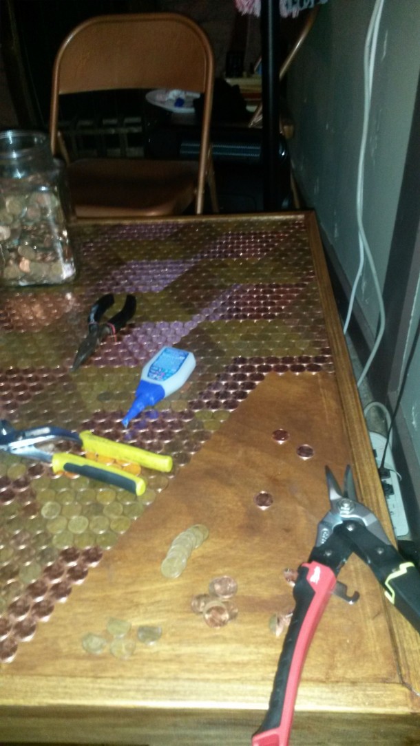 DIY便士表——惊人的15便士的使用