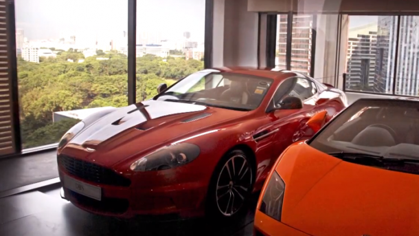 Hamilton Scotts -在6号公寓停车