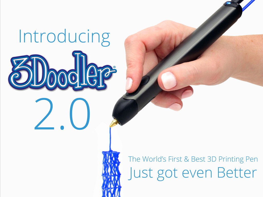 3D打印的Doodler笔 -  3Doodler 2