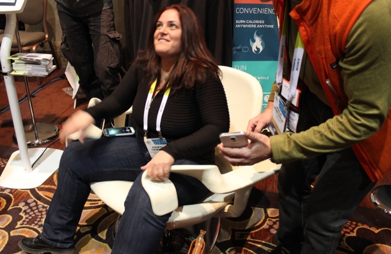 陶椅 - 看电视时锻炼