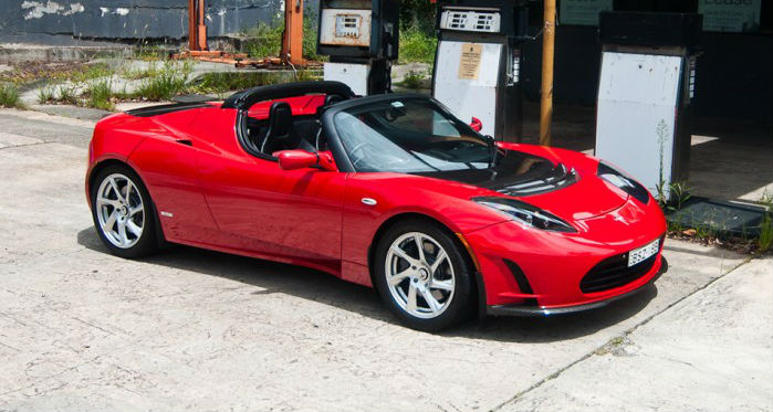 特斯拉敞篷跑车3