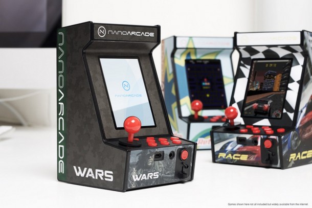 世界上最小的街机游戏系统-纳米街机