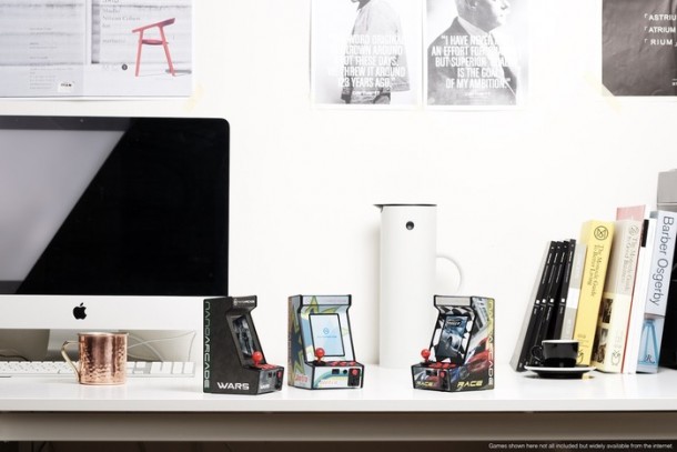 世界上最小的街机游戏系统- Nanoarcade5