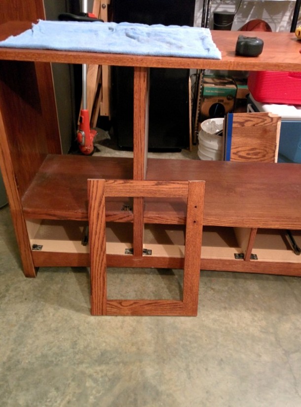 DIY电视柜变成Cool8转变