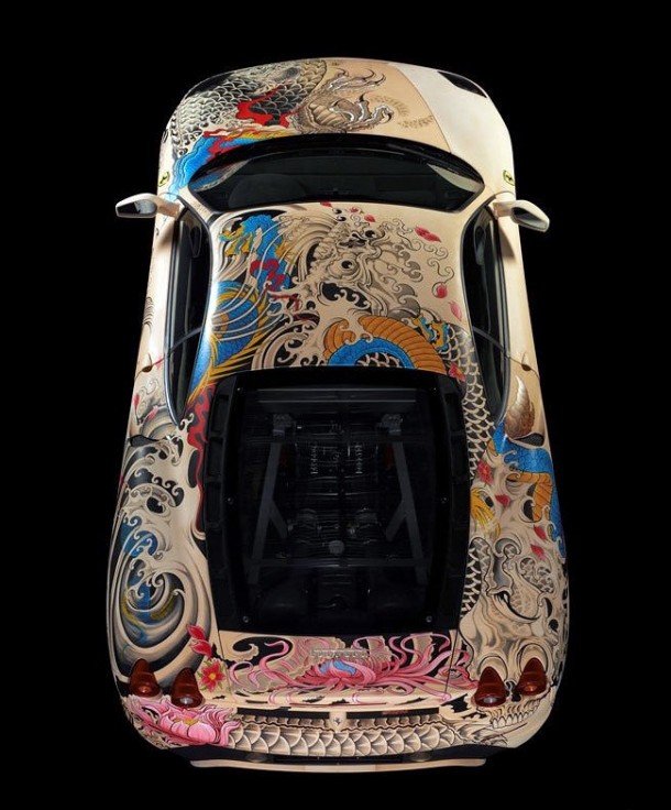 Philippe Pasqua纹身A法拉利F4303