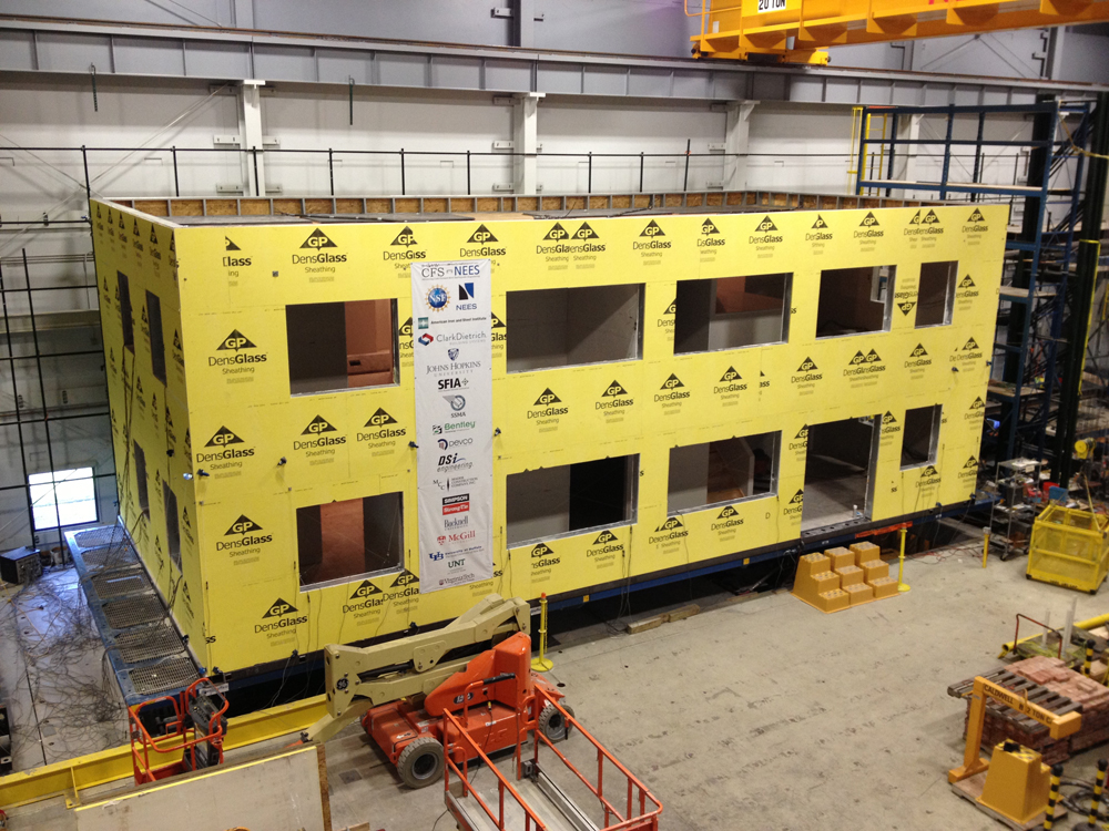 测试建筑中的建筑