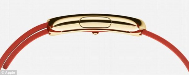 苹果蓝宝石水晶手表2